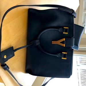 Yves St Laurent Classic Y Cabas Leather small handbag